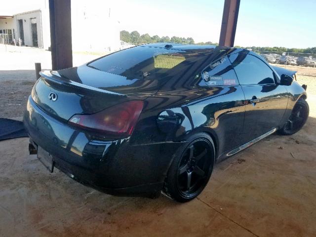 JNKCV64E99M602827 - 2009 INFINITI G37 BASE BLACK photo 4