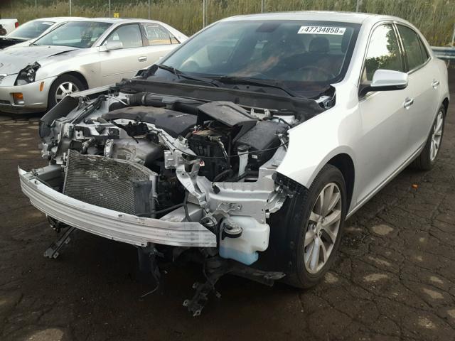 1G11F5SL6FF131374 - 2015 CHEVROLET MALIBU LTZ 银色 照片 2
