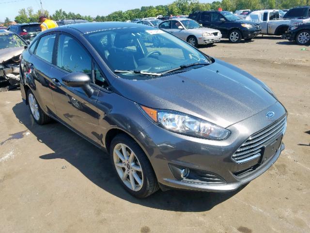 3FADP4BJ0KM105332 - 2019 FORD FIESTA SE GRAY photo 1