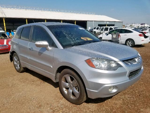 5J8TB18237A007193 - 2007 ACURA RDX SILVER photo 1