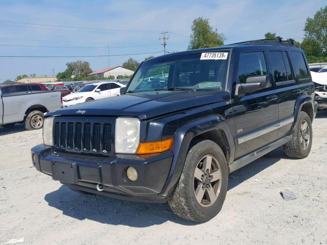 1J8HG48KX6C329848 - 2006 JEEP COMMANDER 黑色 照片 2