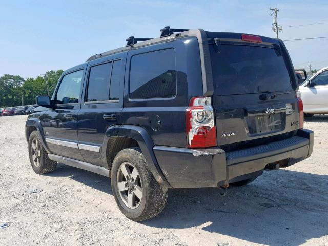 1J8HG48KX6C329848 - 2006 JEEP COMMANDER 黑色 照片 3