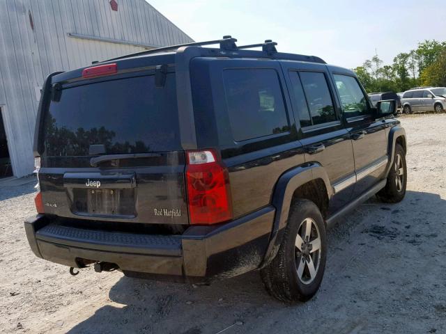 1J8HG48KX6C329848 - 2006 JEEP COMMANDER 黑色 照片 4