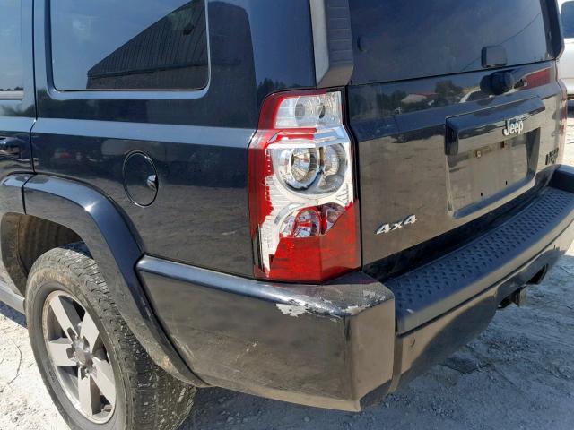 1J8HG48KX6C329848 - 2006 JEEP COMMANDER 黑色 照片 9