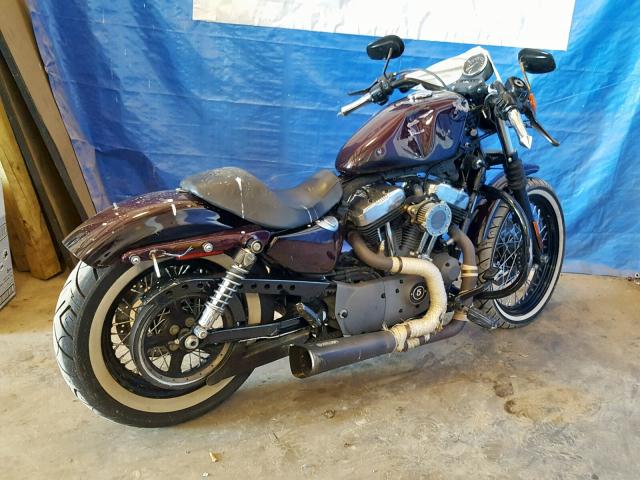 1HD1CZ3118K454793 - 2008 HARLEY-DAVIDSON XL1200 N PURPLE photo 1