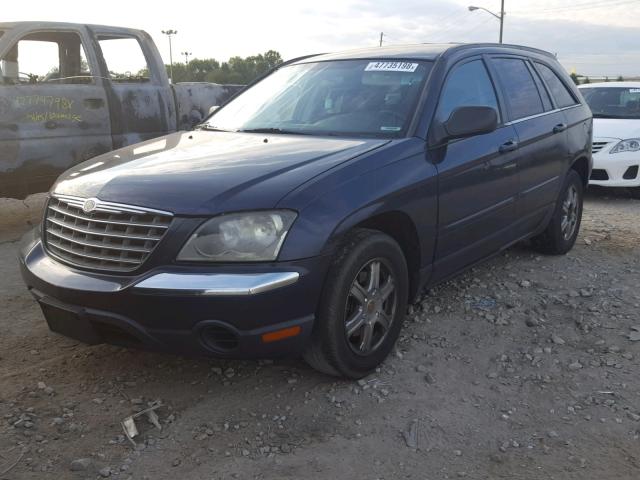 2A4GF68476R786993 - 2006 CHRYSLER PACIFICA T BLUE photo 2