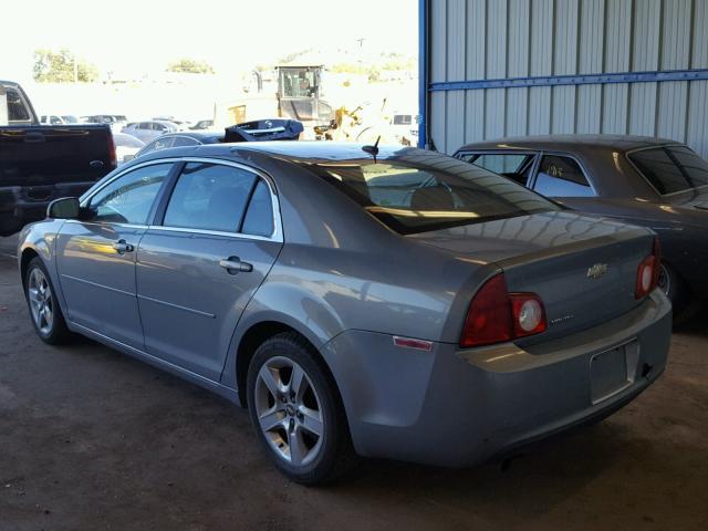 1G1ZH57B98F160738 - 2008 CHEVROLET MALIBU 1LT BLUE photo 3
