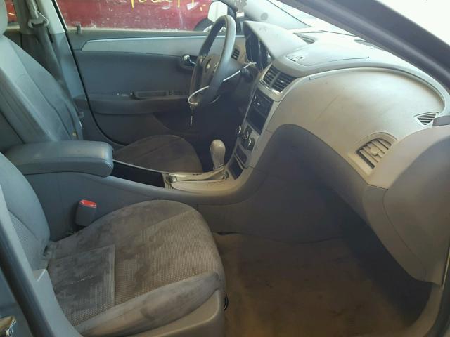 1G1ZH57B98F160738 - 2008 CHEVROLET MALIBU 1LT BLUE photo 5