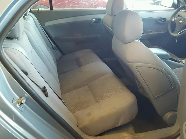 1G1ZH57B98F160738 - 2008 CHEVROLET MALIBU 1LT BLUE photo 6