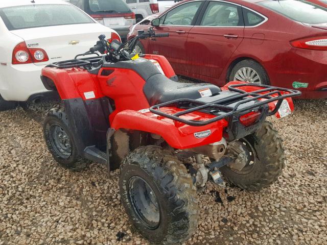 1HFTE44J0F4100471 - 2015 HONDA TRX500 FE RED photo 3