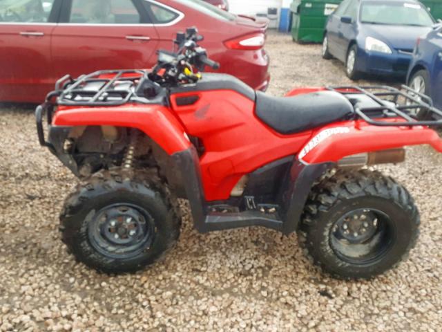 1HFTE44J0F4100471 - 2015 HONDA TRX500 FE RED photo 5