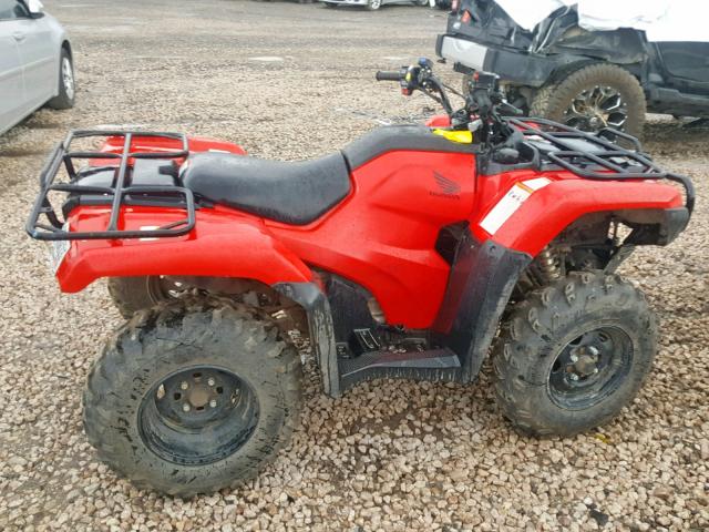 1HFTE44J0F4100471 - 2015 HONDA TRX500 FE RED photo 6