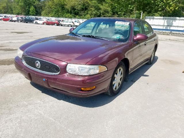 1G4HP52K844168246 - 2004 BUICK LESABRE CU MAROON photo 2