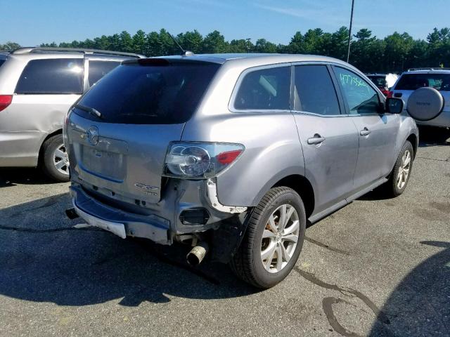 JM3ER4WL0A0304281 - 2010 MAZDA CX-7 GRAY photo 4