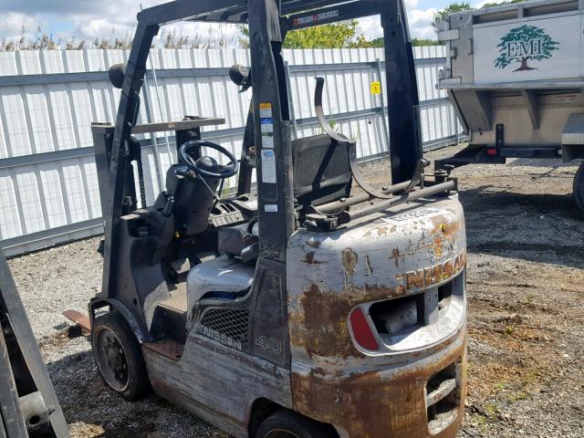 CP1F29P2317 - 2007 NISSAN FORKLIFT GRAY photo 3