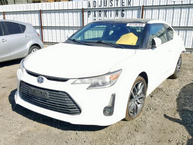 JTKJF5C76FJ008494 - 2015 TOYOTA SCION TC თეთრი ფოტო 2