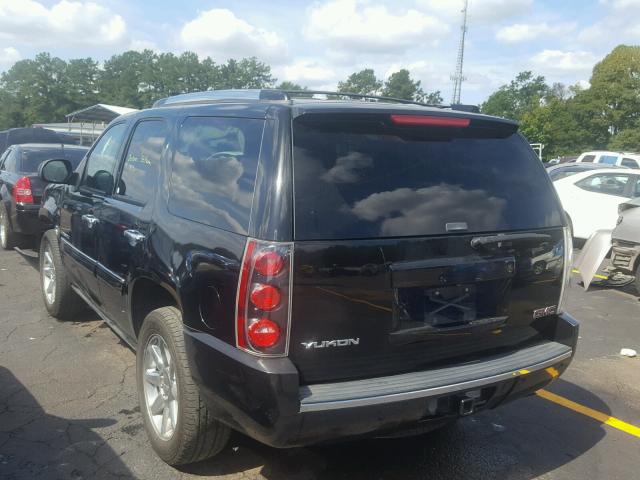 1GKEC63858J186968 - 2008 GMC YUKON DENA BLACK photo 3