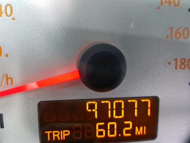 1G8AL55B07Z124322 - 2007 SATURN ION LEVEL BLUE photo 8