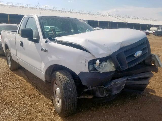 1FTRF12257KB84490 - 2007 FORD F150 WHITE photo 1