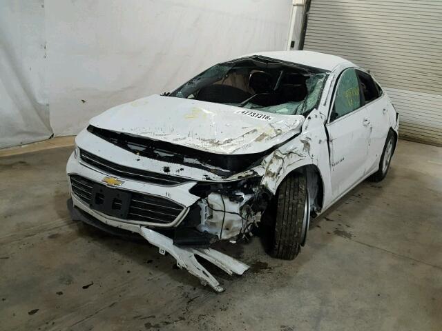 1G1ZC5ST7GF220982 - 2016 CHEVROLET MALIBU LS WHITE photo 2