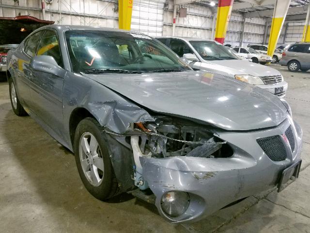 2G2WP552281110260 - 2008 PONTIAC GRAND PRIX GRAY photo 1