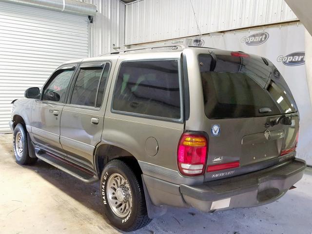 4M2ZU66E5YUJ05469 - 2000 MERCURY MOUNTAINEE GRAY photo 3