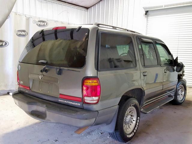 4M2ZU66E5YUJ05469 - 2000 MERCURY MOUNTAINEE GRAY photo 4