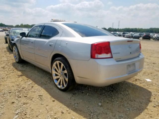 2B3CA3CV3AH252522 - 2010 DODGE CHARGER SX SILVER photo 3