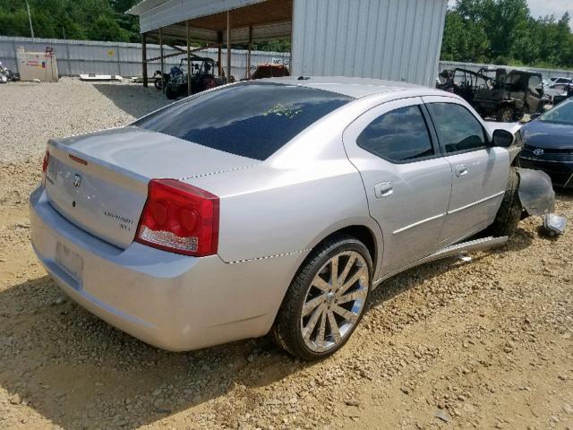 2B3CA3CV3AH252522 - 2010 DODGE CHARGER SX SILVER photo 4