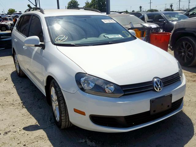 3VWML7AJ8EM626132 - 2014 VOLKSWAGEN JETTA TDI WHITE photo 1