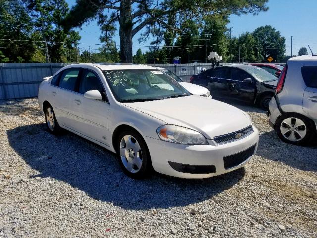 2G1WD58C779342550 - 2007 CHEVROLET IMPALA SUP WHITE photo 1