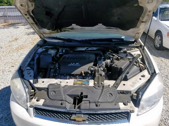 2G1WD58C779342550 - 2007 CHEVROLET IMPALA SUP 白色 照片 7
