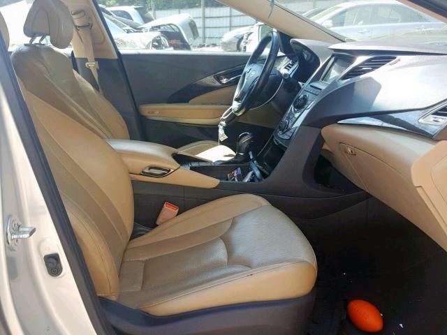 KMHFG4JG2DA264664 - 2013 HYUNDAI AZERA SILVER photo 5