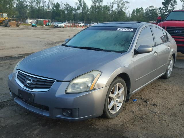 1N4BA41E47C826971 - 2007 NISSAN MAXIMA SE SILVER photo 2