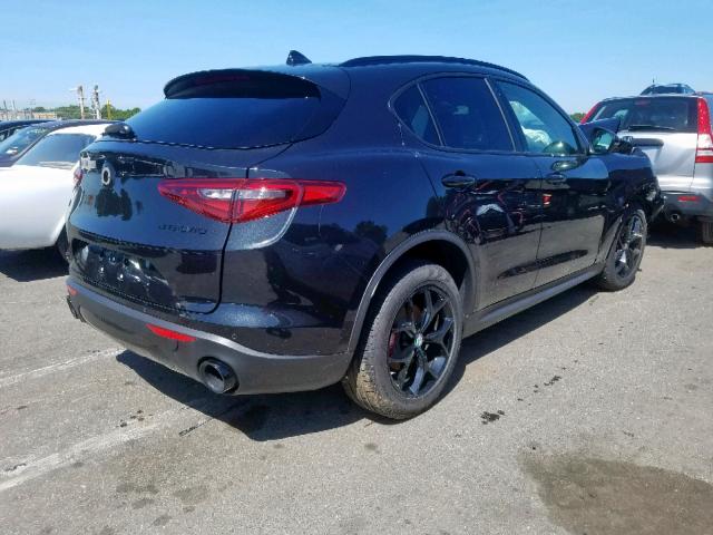 ZASPAKBN1K7C52647 - 2019 ALFA ROMEO STELVIO TI BLACK photo 4