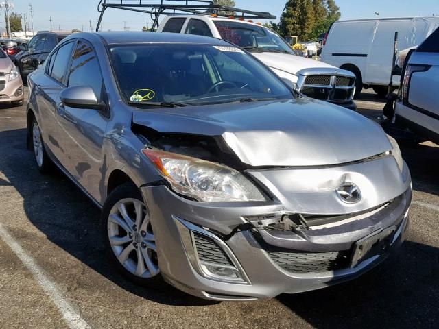 JM1BL1U64B1445567 - 2011 MAZDA 3 S GRAY photo 1