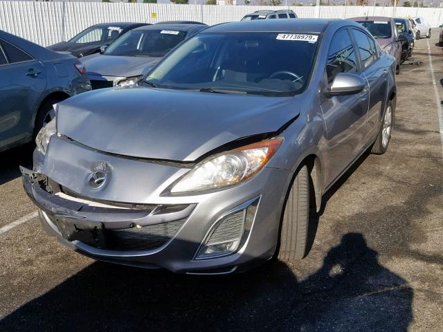 JM1BL1U64B1445567 - 2011 MAZDA 3 S GRAY photo 2