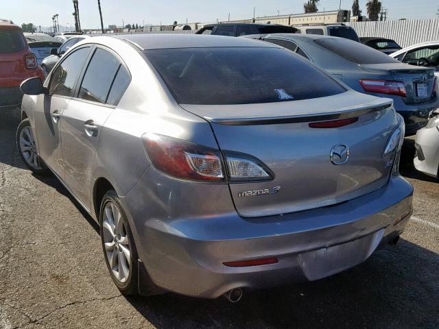 JM1BL1U64B1445567 - 2011 MAZDA 3 S GRAY photo 3