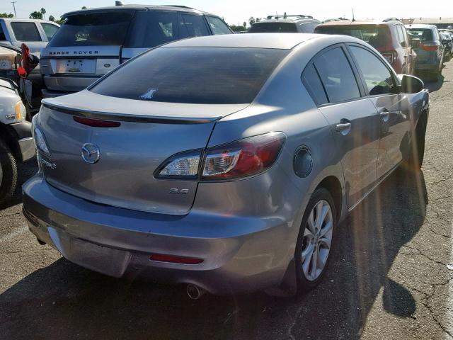 JM1BL1U64B1445567 - 2011 MAZDA 3 S GRAY photo 4