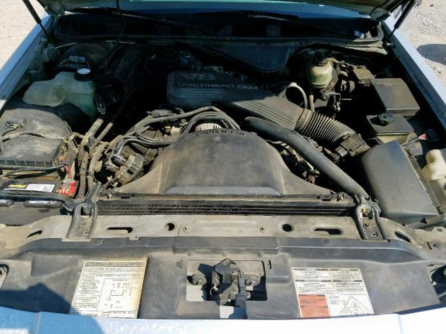 1LNLM83W0PY632357 - 1993 LINCOLN TOWN CAR C BLUE photo 7