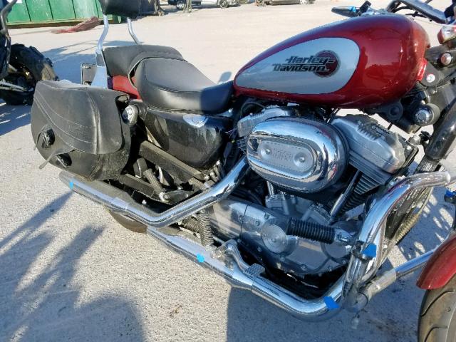 1HD4CR215KC401384 - 2019 HARLEY-DAVIDSON XL883 L BURGUNDY photo 9