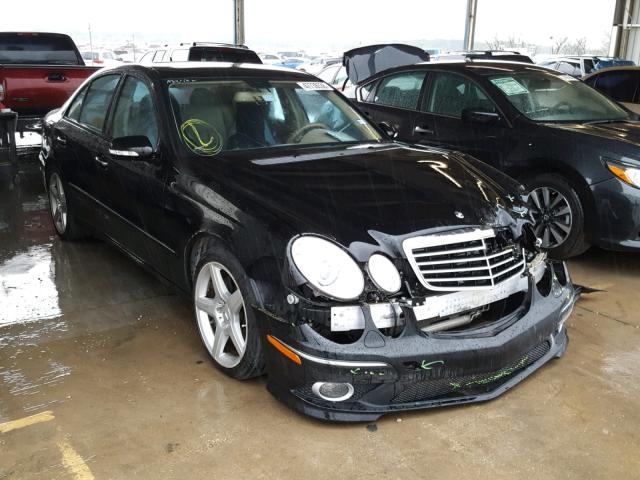 WDBUF56X09B412873 - 2009 MERCEDES-BENZ E 350 BLACK photo 1