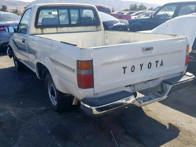 JT4RN81P5K0025479 - 1989 TOYOTA PICKUP 1/2 WHITE photo 3