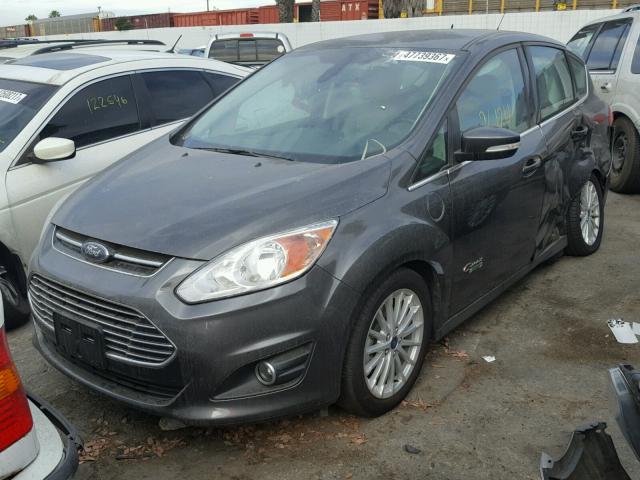 1FADP5CU7GL110163 - 2016 FORD C-MAX PREM GRAY photo 2