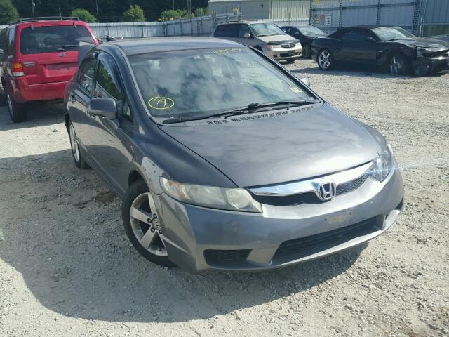 2HGFA1F67AH565806 - 2010 HONDA CIVIC GRAY photo 1