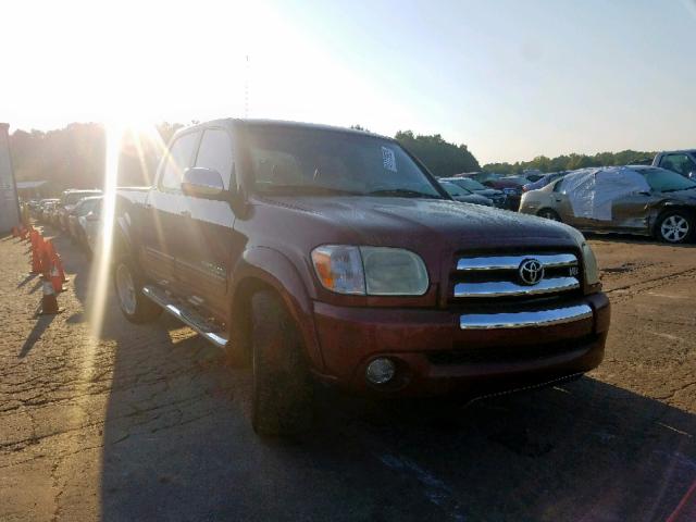 5TBET34166S519019 - 2006 TOYOTA TUNDRA DOU MAROON photo 1