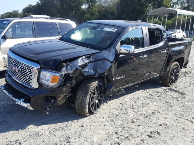 1GTG6EENXJ1146318 - 2018 GMC CANYON DEN BLACK photo 2