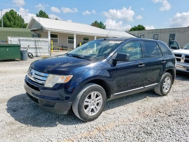 2FMDK36C28BA69499 - 2008 FORD EDGE SE BLUE photo 2