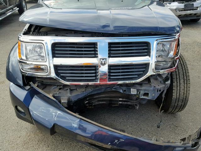 1D8GU28KX8W209440 - 2008 DODGE NITRO SXT BLUE photo 9