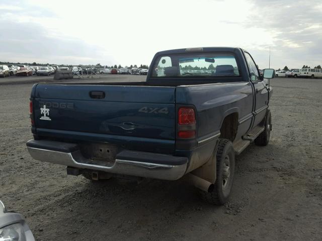 1B7KF26C6TS647385 - 1996 DODGE RAM 2500 BLUE photo 4